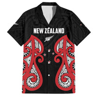 Custom Rugby New Zealand Family Matching Tank Maxi Dress and Hawaiian Shirt Baby Black Go Champions