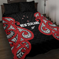 Rugby New Zealand Quilt Bed Set Baby Black Go Champions