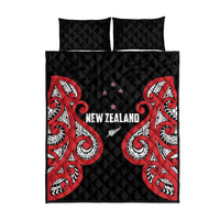Rugby New Zealand Quilt Bed Set Baby Black Go Champions