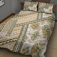 Hawaii Quilt Quilt Bed Set Kakau Polynesian Pattern Gold Version LT01 - Polynesian Pride