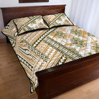 Hawaii Quilt Quilt Bed Set Kakau Polynesian Pattern Gold Version LT01 - Polynesian Pride