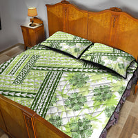 Hawaii Quilt Quilt Bed Set Kakau Polynesian Pattern Olive Green Version LT01 - Polynesian Pride