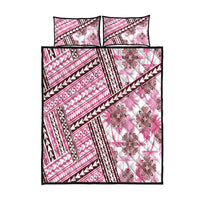 Hawaii Quilt Quilt Bed Set Kakau Polynesian Pattern Mauve Pink Version LT01 Pink - Polynesian Pride