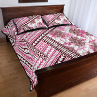Hawaii Quilt Quilt Bed Set Kakau Polynesian Pattern Mauve Pink Version LT01 - Polynesian Pride