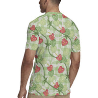 Anthurium Pikake Ti Leaf Palaka Rugby Jersey Green Version