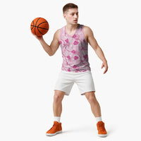 Anthurium Pikake Ti Leaf Palaka Basketball Jersey Pink Version