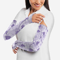 Anthurium Pikake Ti Leaf Palaka Arm Sleeves Purple Version