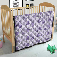 Anthurium Pikake Ti Leaf Palaka Quilt Purple Version