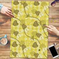 Anthurium Pikake Ti Leaf Palaka Puzzle Yellow Version