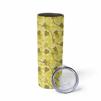 Anthurium Pikake Ti Leaf Palaka Skinny Tumbler Yellow Version
