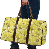 Anthurium Pikake Ti Leaf Palaka Travel Bag Yellow Version