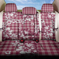 Hibiscus Pakala Royal Magenta Back Car Seat Cover Tropical Floral Stylized - Polynesian Pride