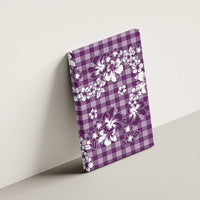 Hibiscus Pakala Sweetie Purple Canvas Wall Art Tropical Floral Stylized LT01 - Polynesian Pride