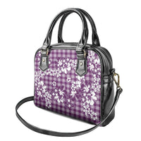 Hibiscus Pakala Sweetie Purple Shoulder Handbag Tropical Floral Stylized - Polynesian Pride