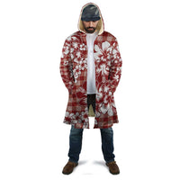 Hibiscus Pakala Fantasy Red Cloak Tropical Floral Stylized - Polynesian Pride