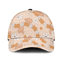 Hawaii Anthurium Tiare Pikake Lei Classic Cap Alani Lauhala Art Pattern