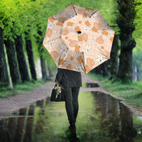 Hawaii Anthurium Tiare Pikake Lei Umbrella Alani Lauhala Art Pattern