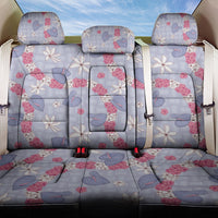 Hawaii Anthurium Tiare Pikake Lei Back Car Seat Cover Poni Lauhala Art Pattern