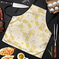 Hawaii Anthurium Tiare Pikake Lei Apron Melemele Lauhala Art Pattern