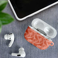 Tahiti Puatou Tiare Floral AirPods Case Monstera Palm Tropical Leaves LT01 - Polynesian Pride