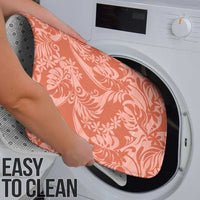 Tahiti Puatou Tiare Floral Bathroom Set Monstera Palm Tropical Leaves - Polynesian Pride