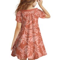 Tahiti Puatou Tiare Floral Family Matching Off The Shoulder Long Sleeve Dress and Hawaiian Shirt Monstera Palm Tropical Leaves LT01 - Polynesian Pride