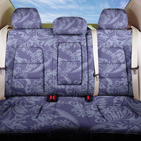 Tahiti Vareau Tiare Floral Back Car Seat Cover Monstera Palm Tropical Leaves - Polynesian Pride