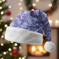Tahiti Vareau Tiare Floral Christmas Santa Hat Monstera Palm Tropical Leaves - Polynesian Pride