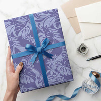 Tahiti Vareau Tiare Floral Wrapping Paper Monstera Palm Tropical Leaves - Polynesian Pride