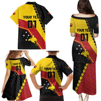 Custom PNG Family Matching Puletasi and Hawaiian Shirt The Kumuls Are On A Roll