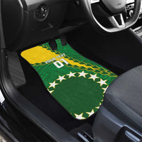 Cook Islands Rugby Kukis Car Mats Circle Stars