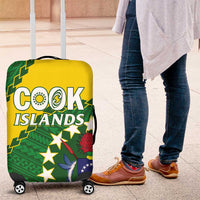Cook Islands Rugby Kukis Luggage Cover Circle Stars