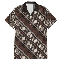 Yogyakarta Parang Batik Motifs Hawaiian Shirt Indonesian Traditional Pattern