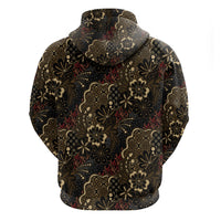 Batik Sekar Jagad Hoodie Indonesian Traditional Pattern