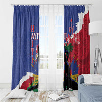 Haiti Le Marron Inconnu Window Curtain Dashiki Mix Polynesian Pattern