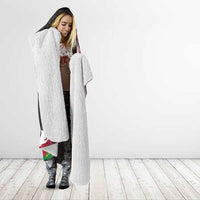 Ayiti Neg Marron Hooded Blanket Dashiki Mix Polynesian Pattern