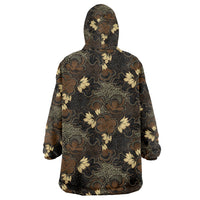Javanese Batik Semen Wearable Blanket Hoodie Indonesian Traditional Pattern LT01 - Polynesian Pride