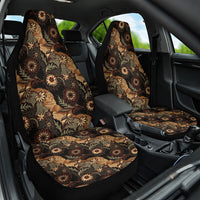 Batik Pedalaman Semen Lereng Style Car Seat Cover Indonesian Traditional Pattern