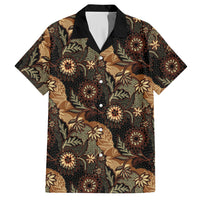 Batik Pedalaman Semen Lereng Style Hawaiian Shirt Indonesian Traditional Pattern