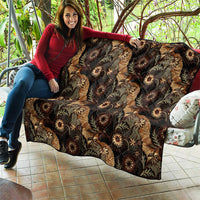 Batik Pedalaman Semen Lereng Style Quilt Indonesian Traditional Pattern LT01 - Polynesian Pride