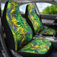Hawaii Summer Tropical Leaves Car Seat Cover - Polynesian Pride