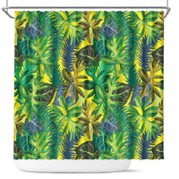 Hawaii Summer Tropical Leaves Shower Curtain - Polynesian Pride