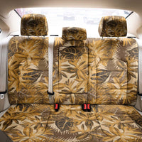 Hawaii Gold Tropical Leaves Back Car Seat Cover - Polynesian Pride