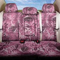 Hawaii Pink Tropical Leaves Back Car Seat Cover - Polynesian Pride