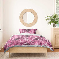 Hawaii Pink Tropical Leaves Bedding Set - Polynesian Pride