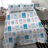 Hawaii Coastal Summer Postcard Bedding Set