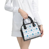 Hawaii Coastal Summer Postcard Shoulder Handbag