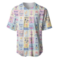 Aloha Summer Posters Grunge Textures Baseball Jersey
