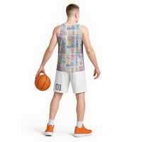 Aloha Summer Posters Grunge Textures Basketball Jersey