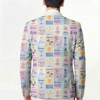 Aloha Summer Posters Grunge Textures Blazer